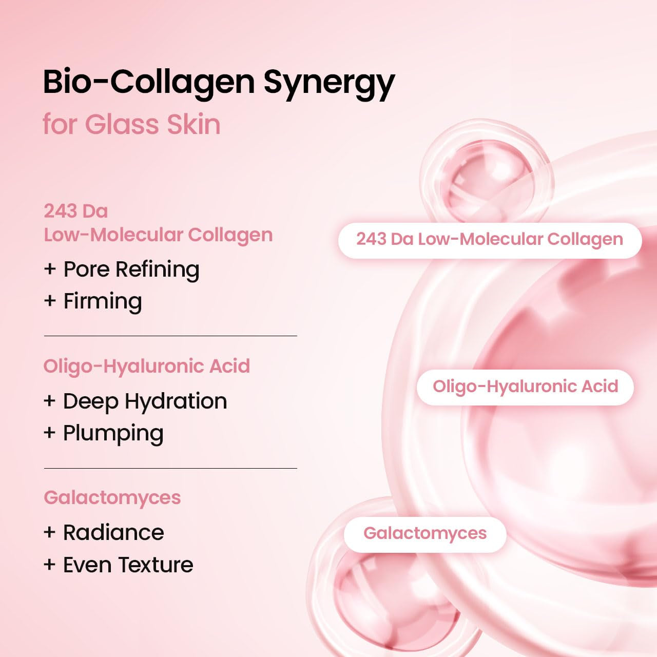 Bio-Collagen Real Deep Mask, Hydrating Overnight Hydrogel Face Mask, Pore Minimizing, Elasticity, Plumping, after Sun Care, Travel Essentials for Women, Korean Skin Care | 1.19Oz(34G) X 4Ea