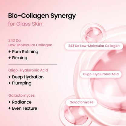 Bio-Collagen Real Deep Mask, Hydrating Overnight Hydrogel Face Mask, Pore Minimizing, Elasticity, Plumping, after Sun Care, Travel Essentials for Women, Korean Skin Care | 1.19Oz(34G) X 4Ea