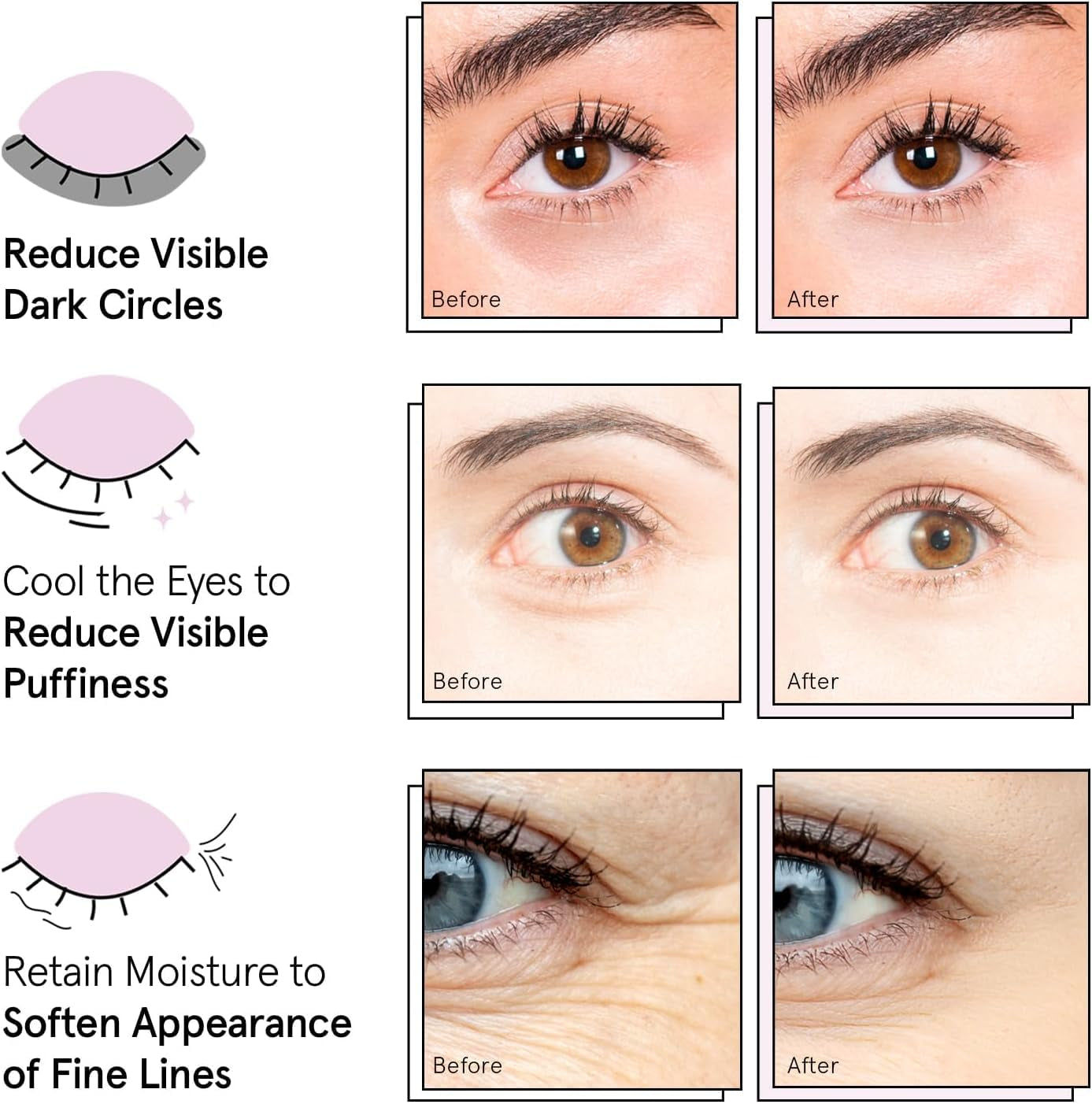 Award Winning under Eye Mask - Birthday Gifts for Women - Gel Eye Patches for Dark Circles, Puffy Eyes, Undereye Bags - Gifts for Mom - Travel Essentials - Vegan (24 Pairs, Gold)