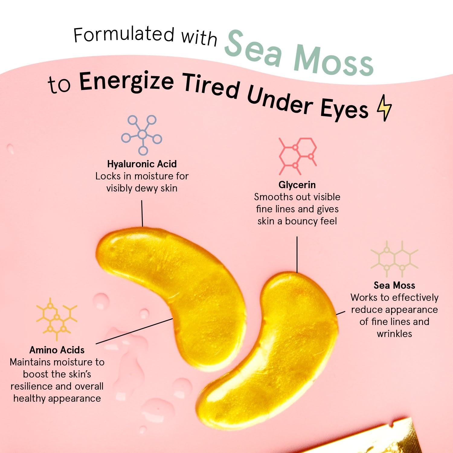 Award Winning under Eye Mask - Birthday Gifts for Women - Gel Eye Patches for Dark Circles, Puffy Eyes, Undereye Bags - Gifts for Mom - Travel Essentials - Vegan (24 Pairs, Gold)
